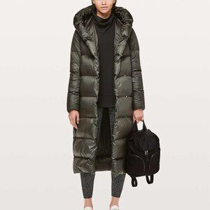 Lululemon Cloudscape Wrap In Dark Olive